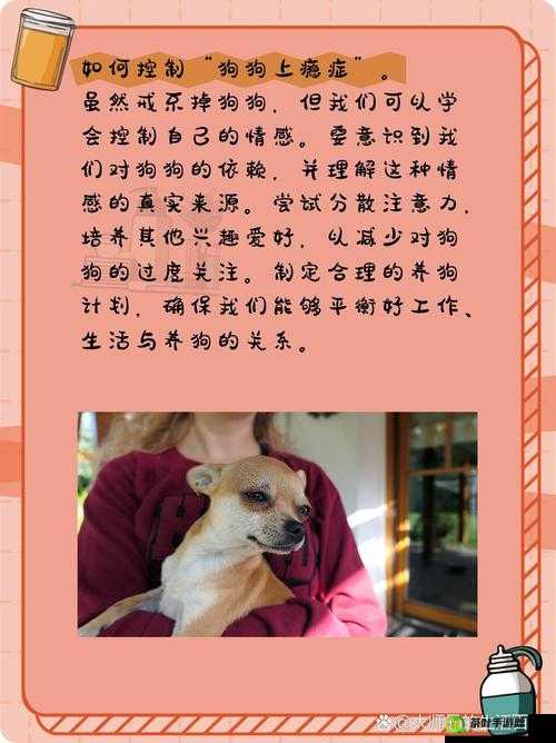 狗狗让我上瘾戒不掉可咋办呀